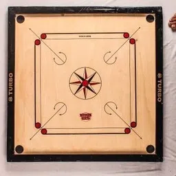 fitdex 32 Inch Carrom Large Size With Wooden Coins/Striker 81 cm Carrom Board-picture-36