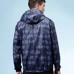 glitchez Men Printed Bomber Jacket image 4