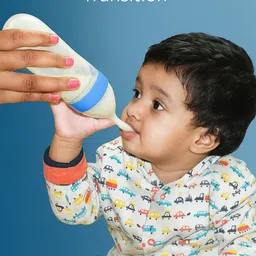 superstar store Stainless Steel Baby Milk Feeding Bottle250ML 304 GRADE With Silicon Food Feeder - Silicone image 3