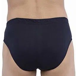 vip Pack of 5 Solid Men Brief image 4