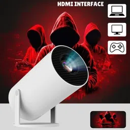 SACRO Smart Projector for Home 4K Support Rotabable Design withApp Netflix,YouTubeX434 (4500 lm / 1 Speaker / Wireless / Remote Controller) Portable Projector-image-63