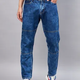 studio nexx Men Loose Fit Mid Rise Blue Jeans-picture-23