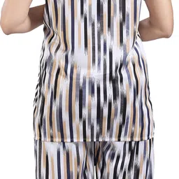 capasino Women Shirt & Pyjama set Multicolor Printed image 2