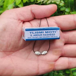 wishingbell natural Tlismi Moti Happy Painless Teething Experience for Kids Pendant Pack Of 2 Teether image 4