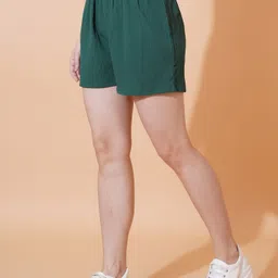 kasendra Pack of 3 Solid Women Multicolor Casual Shorts image 2