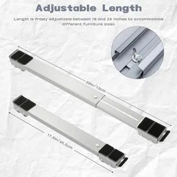 fippyo Moving Roller Wheel Set Easy and Safe Shifting Slider Tools Appliance Furniture Caster image 5