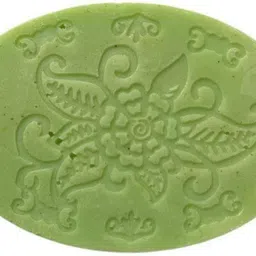 ac design Ancient Script Hand Crafted Soap Remove Acne Glowing Skin Tan Remover Green-picture-21