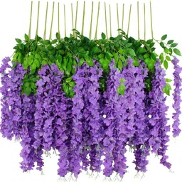 ajaa Purple Westeria Artificial Flower-picture-10