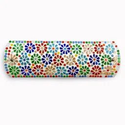 fos lighting Glass Flush Mount Wall Light (Multicolor) image 3