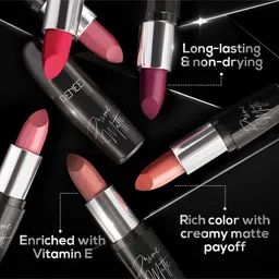 renee Prime Matte Lipstick - Lightweight, Long-Lasting, Non-Drying, with Vitamin E image 2