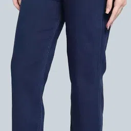 r.code by the roadster life co. Women Loose Fit Mid Rise Dark Blue Jeans-picture-11