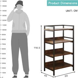 divya Dish Drainer Kitchen Rack 4 LAYER Iron image 5
