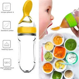 saugat traders Baby Grooming Kit - Powder Box and Feed Nibbler - Feeder Rattle image 4