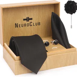 NEUROCLUB Silk Tie & Cufflink image 3