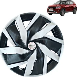 prigan Eagle Black Silver 15 Inch For SONET Wheel Cover For Kia Universal For Car-picture-13
