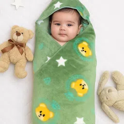 pabblino Self Design Crib Crib Baby Blanket for Mild Winter image 1