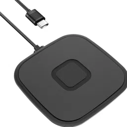 AirSound 15W Qi-Certified Wireless Charger Square Pad for iPhone, Samsung & AirPods Pro Charging Pad image 5