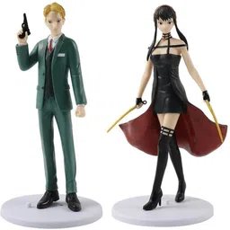 mubco Spy X Family Loid Forger And Yor Forger Action Figure | Anime Cartoon Model Toys-picture-11