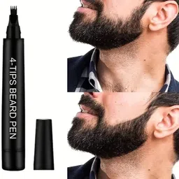 BEST BEARD & EYE BROW FILLER PEN BLACK FOR MEN AND WOMEN-image-68