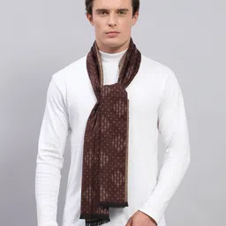 MONTE CARLO Self Design Men Muffler-image-2