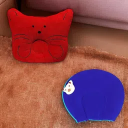 ducudu Microfibre Solid Baby Pillow Pack of 2-picture-13