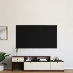 dcanape Cascade TV Unit In Dark and Light Acacia Finish-picture-29