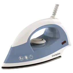 Crompton Brio 1000 Watts Dry Iron (6 Fabric Settings, Sky Blue and White)-picture-21