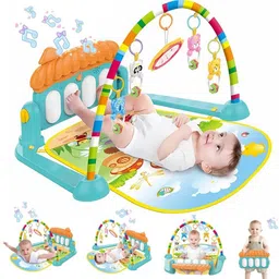 mgkenterprise Baby Piano Play Gym Kick & Play Deluxe Funny Baby Activity Smart Stages Gym image 3