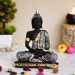 royalbox Meditating Buddha Statue For Home Decor Idol/Showpiece Decorative Showpiece - 17 cm-picture-23