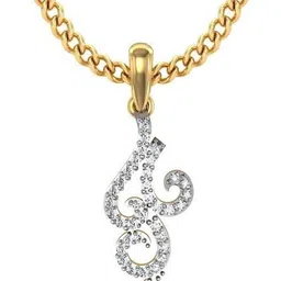 avsar Kokan 18kt Diamond Yellow Gold Pendant-picture-11