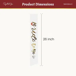 special you White Bride to Be Sash and Black Groom to Be Sash for Bachelorette Party Props image 3