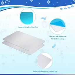 jainsons pet products Aluminum Cooling Pads for Hamsters Guinea Pigs, Rabbits Small Pets 12x8 cm 2-Pcs Guinea Pig, Hamster, Miniature Pig Pet Mat image 4