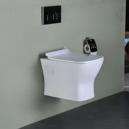 NEW-Premium Grade Ceramic's Wallmounted Western Commode Western Commode-image-47