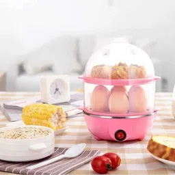 queryzen Electric Two Floor EGG Boiler & Cocker Egg Cooker image 2