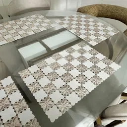 lavichitra Rectangular Pack of 6 Table Placemat image 2