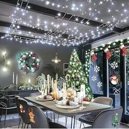 triokart 300 LEDs 30 m Yellow Steady String Rice Lights image 4