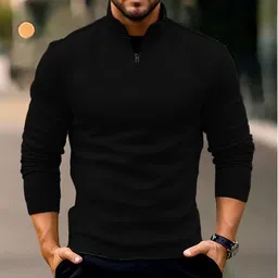 lecowar Men Full Sleeve Solid Sweatshirt-picture-12