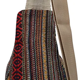 longing to buy Yellow Men & Women Sling Bag Hemp Sling Bag image 2