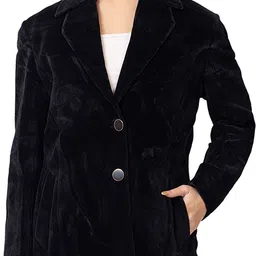 eleveight Tweed Self Design Coat For Women-picture-34