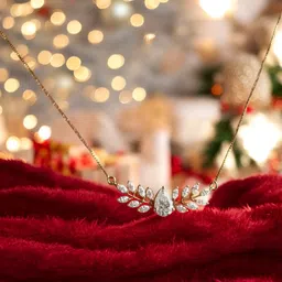 isamora New Stylish Trendy Design Gold Diamond Chain For Girls & Women Diamond Gold-plated Plated Brass Chain-picture-10