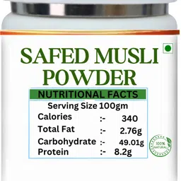 secure healthcare Sfido Safed Musli Natural & Pure Root Powder image 4