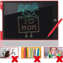 happy bive LCD Writing Tablet 12 Inch Reusable E-Note Pad Best Gift for Kids Boys Girls-109 image 1