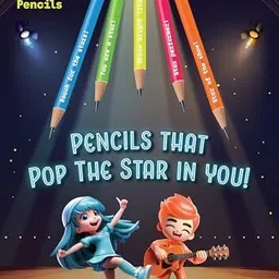 apsara Popstar Pencils Round Grip – Pack of 3 | Easy Sharpening (30 Pcs Set) Pencil image 4