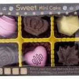 aahanshoppe SWEET MINI CAKE SHAPE ERASER PACK OF 6 ERASERS ASSORTED DESIGN & MULTICOLOUR Non-Toxic Eraser-picture-25