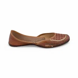 korakari Walnut Coffee Jutis For Women image 5