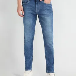 u.s. polo assn. Men Regular Mid Rise Dark Blue Jeans image 5