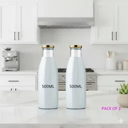 b7 creations Glass Milk Container - 500 ml-picture-37