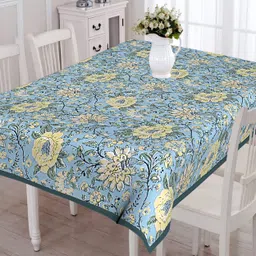 go texstylers Cotton 6 Seater Floral Table Cover-picture-29