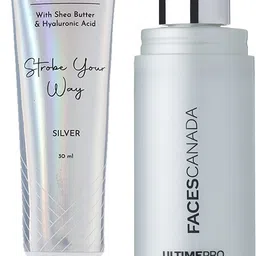 faces canada Glow & Go Makeup Kit | Hydrating Makeup Fixer | All Day Natural Glow Highlighter image 1