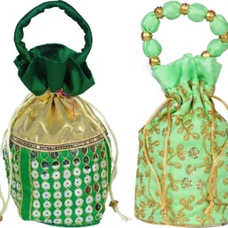 Women Green, Green Potli-image-32